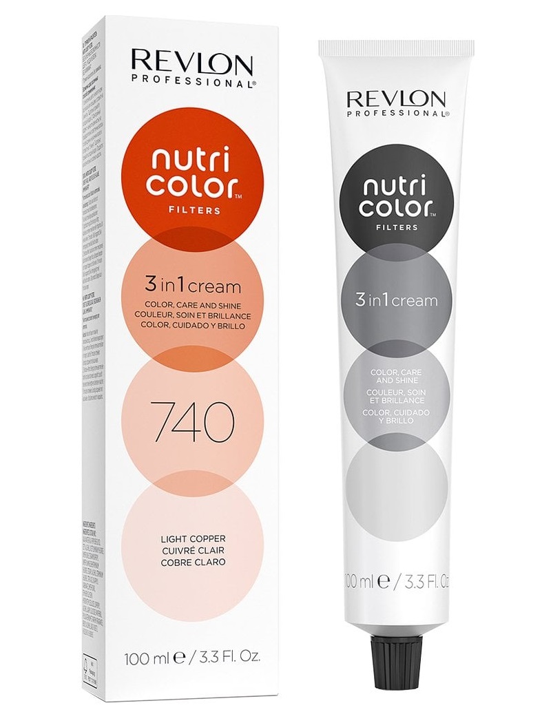 Revlon Professional Nutri Color Filters 740 Light Copper 100ml