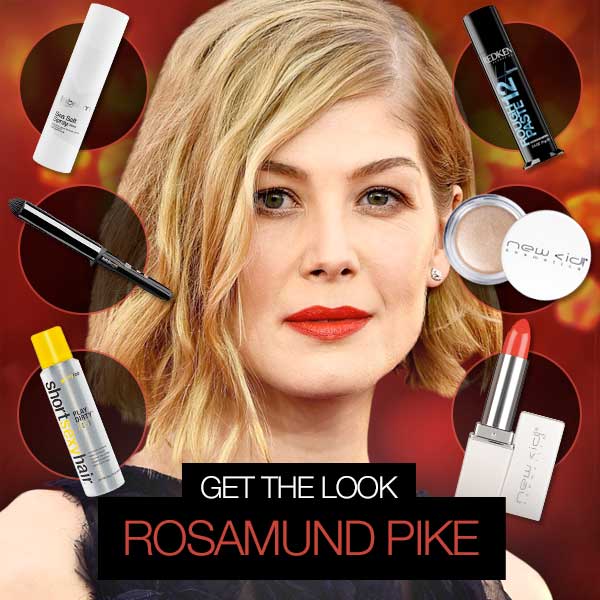 Get the Look: Rosamund Pike's Wavy Bob