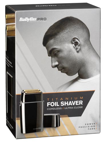 Babyliss Pro Titanium Dual Foil Shaver BABFS2U