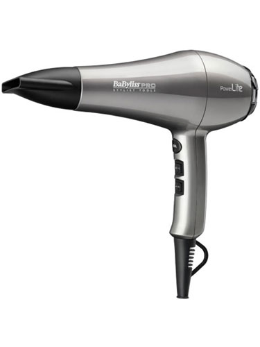 Babyliss Pro Powerlite Dryer Silver BAB5589U