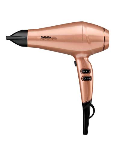 Babyliss Pro Keratin Lustre Hair Dryer Rose Gold - BAB6395CU