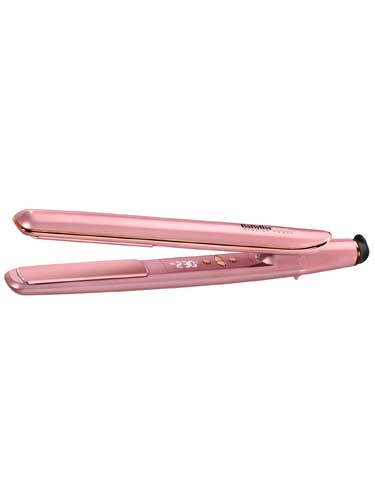 Babyliss Pro Keratin Lustre Straightener Pink Blush - BAB2395BU