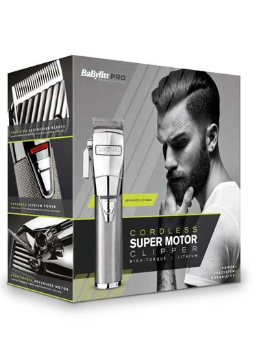 Babyliss Pro Cordless Super Motor Clipper - BAB8700U