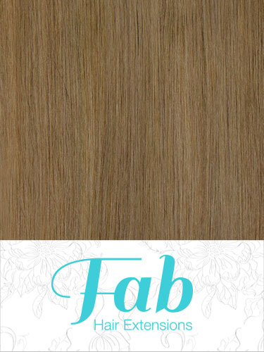 Fab Clip In Remy Hair Extensions - Full Head #18-Ash Blonde 22 inch