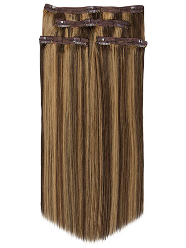 Fab Clip In Lace Weft Remy Hair Extensions (70g)