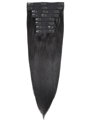 Fab Clip In Lace Weft Remy Hair Extensions (140g)