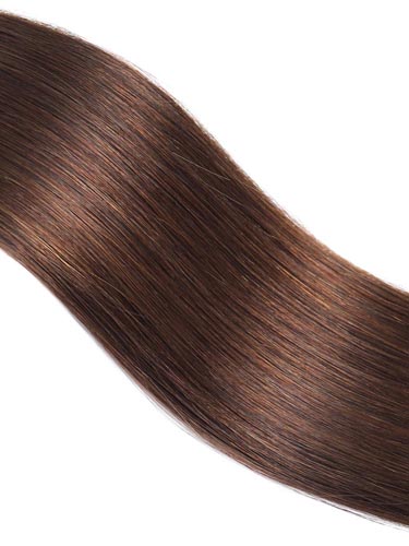 Fab Clip In Lace Weft Remy Hair Extensions (140g) #2-Darkest Brown 20 inch