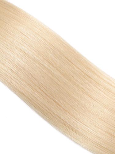 Fab Clip In Lace Weft Remy Hair Extensions (140g) #60-Platinum Blonde 20 inch