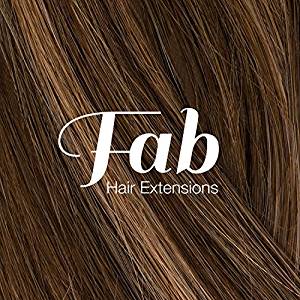 Fab Clip In One Piece Synthetic Hair Extensions 240g - Loose Waves #18/24-Ash Blonde with Light Blonde Mix