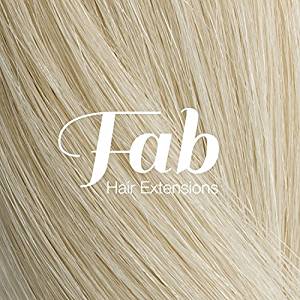 Fab Clip In One Piece Synthetic Hair Extensions 240g - Loose Waves #60-Platium Blonde