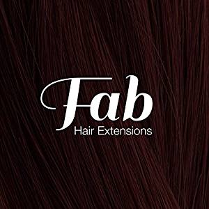 Fab Clip In One Piece Synthetic Hair Extensions 240g - Loose Waves #99J-Wine Red