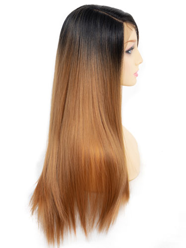 Fab Millie Super Sleek Straight Natural Wig #27-Strawberry Blonde