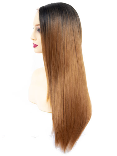 Fab Millie Super Sleek Straight Natural Wig #27-Strawberry Blonde