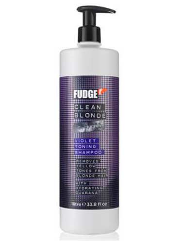 Fudge Clean Blonde Violet Shampoo (1000ml)