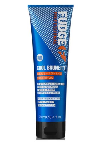 Fudge Cool Brunette Blue Toning Shampoo (250ml)