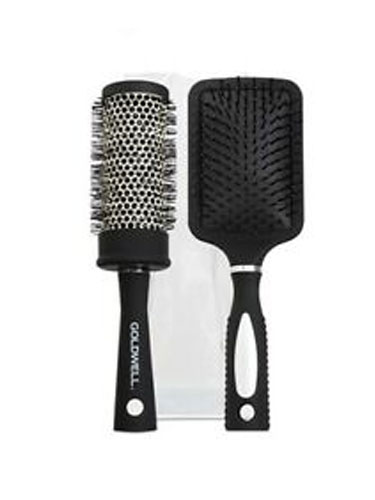 Goldwell Brush Set - Paddle and Ceramic Vented Radial Brush (45mm)