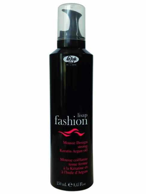 Lisap Fashion Mousse Design Strong Keratin Argan Oil 250ml