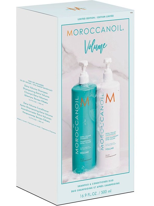 Moroccanoil Extra Volume Shampoo & Conditioner Duo 500ml Limited Edition