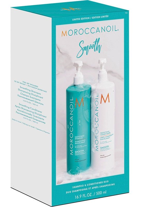 Moroccanoil Smoothing Shampoo & Conditioner Duo 500ml