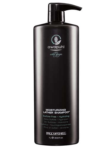 Paul Mitchell Awapuhi Wild Ginger Moisturising Lather Shampoo (1000ml)