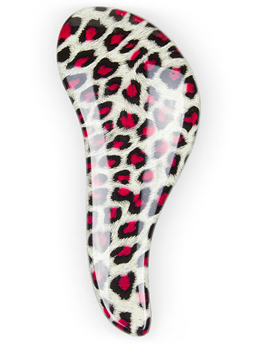 Ultimate Hair Detangling Brush Leopard Pink