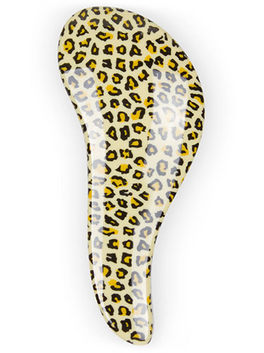 Ultimate Hair Detangling Brush Leopard Yellow