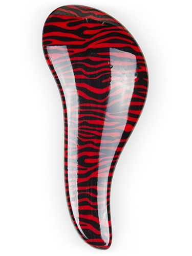 Ultimate Hair Detangling Brush Zebra Red