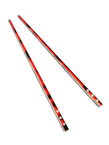 Hair Fashion Chopsticks - Tortoise Diamante