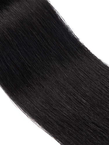 I&K Tape In Hair Extensions - 20 pieces x 4cm #1-Jet Black 18 inch