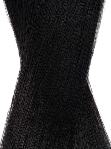 I&K Tape In Hair Extensions - 20 pieces x 4cm #1-Jet Black 18 inch