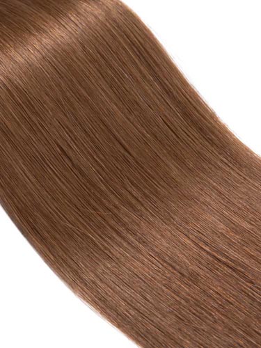 I&K Tape In Hair Extensions - 20 pieces x 4cm #6-Medium Brown 18 inch