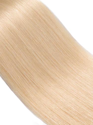 I&K Tape In Hair Extensions - 20 pieces x 4cm #613-Lightest Blonde 18 inch