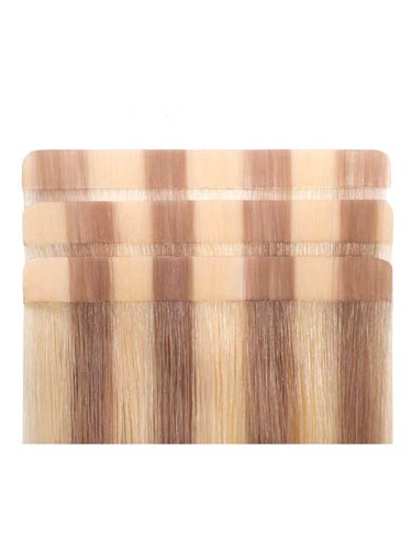 I&K Tape In Hair Extensions (20 pieces x 4cm) #18/613 18 inch