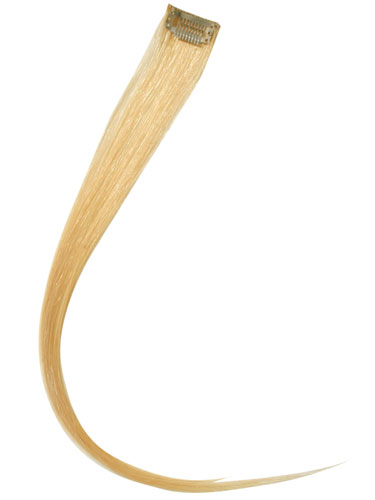 I&K Clip In Human Hair Extensions - Highlights #24-Light Blonde 18 inch