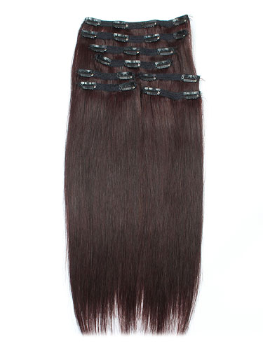 I&K Remy Clip In Hair Extensions - Full Head