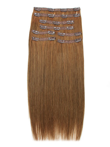 I&K Remy Clip In Hair Extensions - Full Head