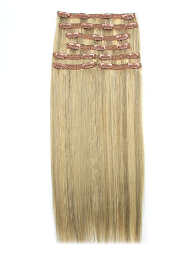 I&K Remy Clip In Hair Extensions - Full Head #18/22 22 inch