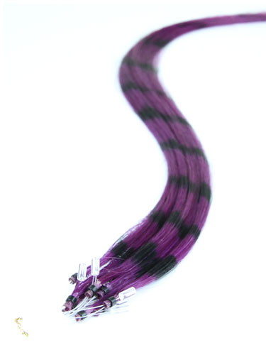 I&K Micro Loop Ring Feather Hair Extensions #Purple