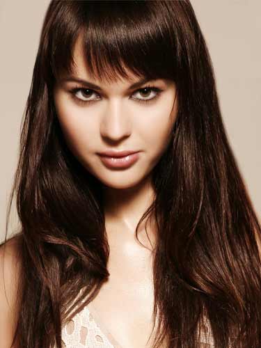 I&K Clip In Human Hair Fringe - Bangs