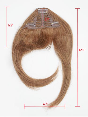 I&K Clip In Human Hair Fringe - Bangs