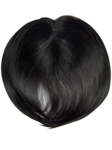 I&K Clip In Synthetic Hair Fringe #R1-Black Expresso