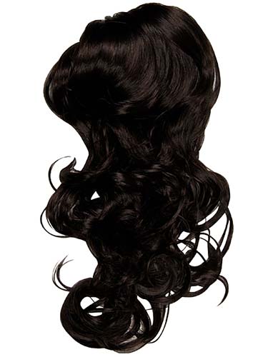 I&K Clipin ponytail Tonga #R2-Darkest Brown