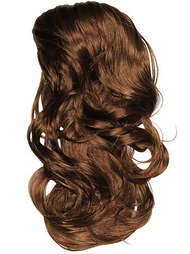 I&K Clipin ponytail Tonga #R830-Ginger Brown