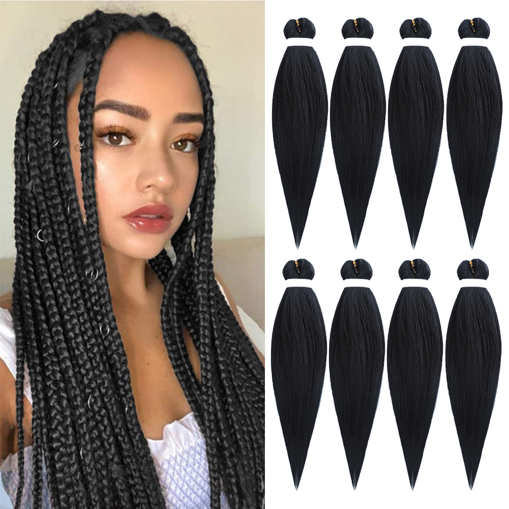 I&K Braiding Hair Soft Yaki 8 Packs 26 Inch - #1