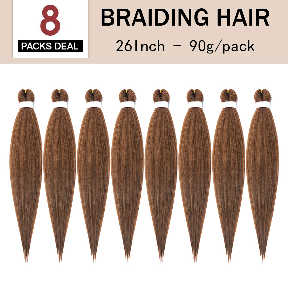 I&K Braiding Hair Soft Yaki 8 Packs 26 Inch - #30
