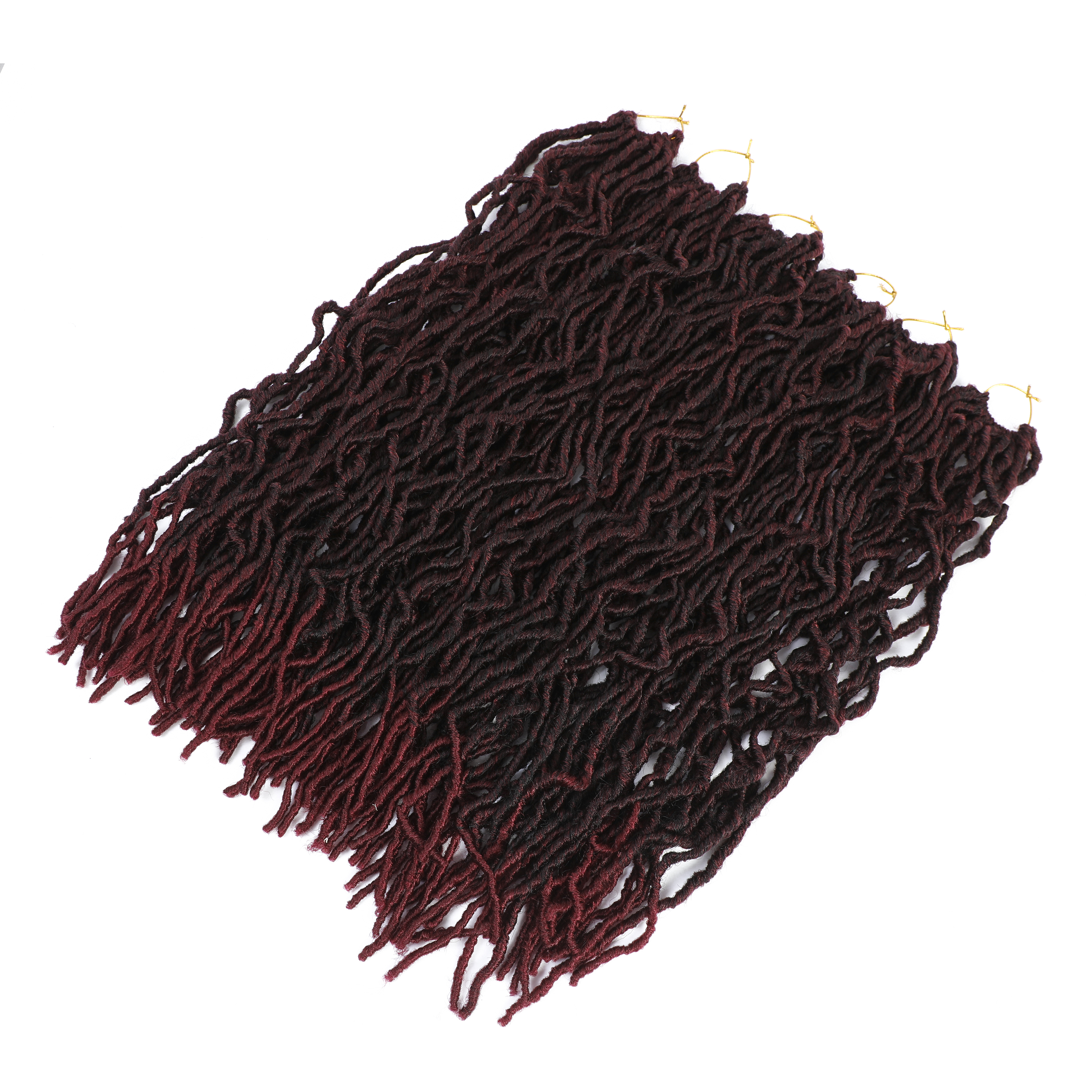 I&K Nu Faux Locs Hair 6 packs 24 Inch - #T1B/BUG