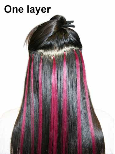 I&K Micro Loop Ring Human Hair Extensions