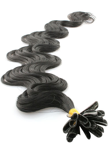 I&K Pre Bonded Nail Tip Human Hair Extensions - Body Wave