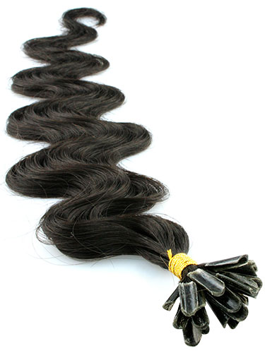 I&K Pre Bonded Nail Tip Human Hair Extensions - Body Wave