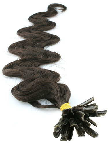 I&K Pre Bonded Nail Tip Human Hair Extensions - Body Wave